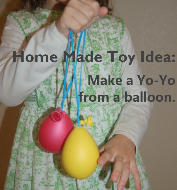 yoyo toy from playdough or goop