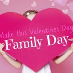 valentines day as family day