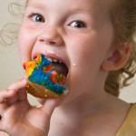 rainbow cupcakes