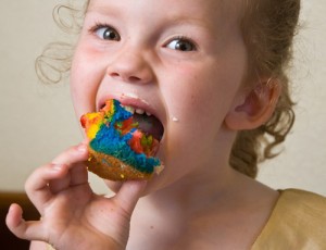 rainbow cupcakes