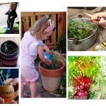 preschoolers gardening