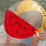 Sight Word activity Ball