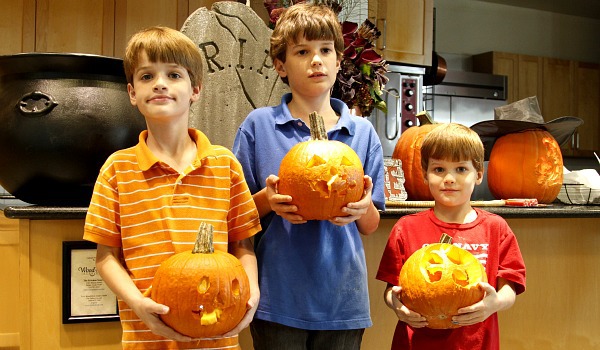 pumpkin carving kids