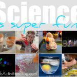 silly science collage