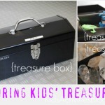 organizing kids treasures