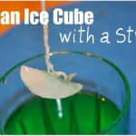 Lift an Ice Cube with a string