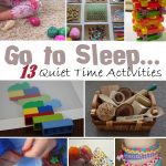 Go to sleep kids activities