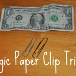 magic paper clip trick