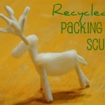 packing peanut sculptures