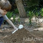 kids science volcano erruption