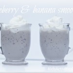 blueberry and banana smoothie