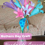 mothers day craft handmade bouquet