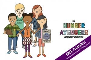 Updated Hunger Avengers Booklet FREE printable