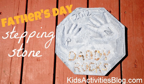fathers day stepping stone