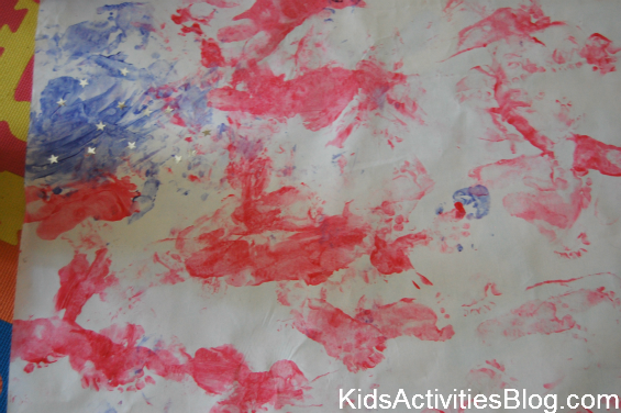 fourth of july flag craft