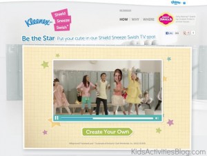 Kleenex create your own video