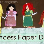 Princess paper dolls