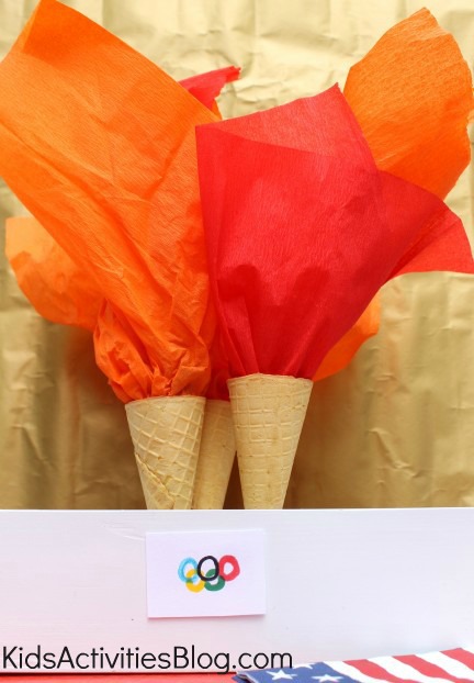 edible olympic torches