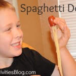 fun snack spaghetti dogs