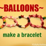 balloons make a bracelet
