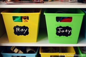 organize child toys