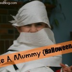 halloween game make a mummy
