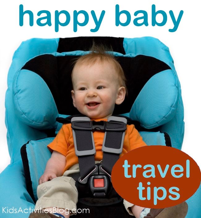 traveling baby:  Tips to keep them happy