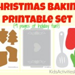 Christmas Printables - Christmas cookie paper cut outs