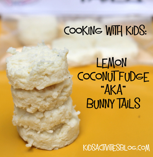 Bunny Tails are a yummy Easter treat that kids can make!