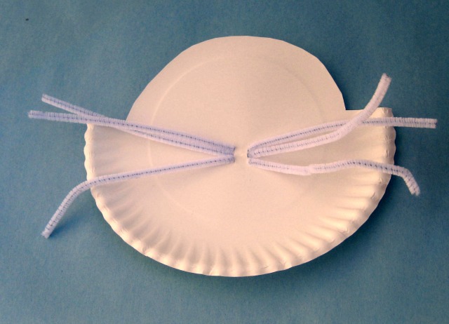Easter Craft for Kids - how to make an Easter bunny with paper plates!