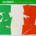 Celebrate St Patricks Day with this flag of Ireland activity for kids