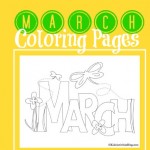March Coloring Sheet