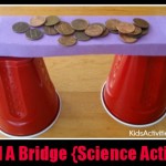 Build a Bridge Science Activity for Kids {Bridge Designs}
