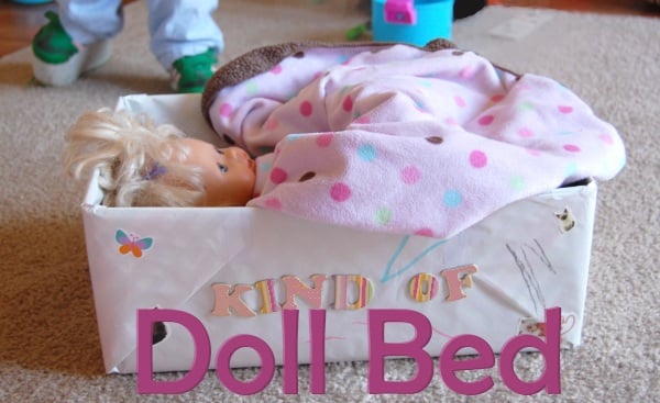 Cardboard box hotsell baby bed