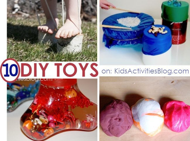 Make Homemade Toys from Your Recycle Bin!