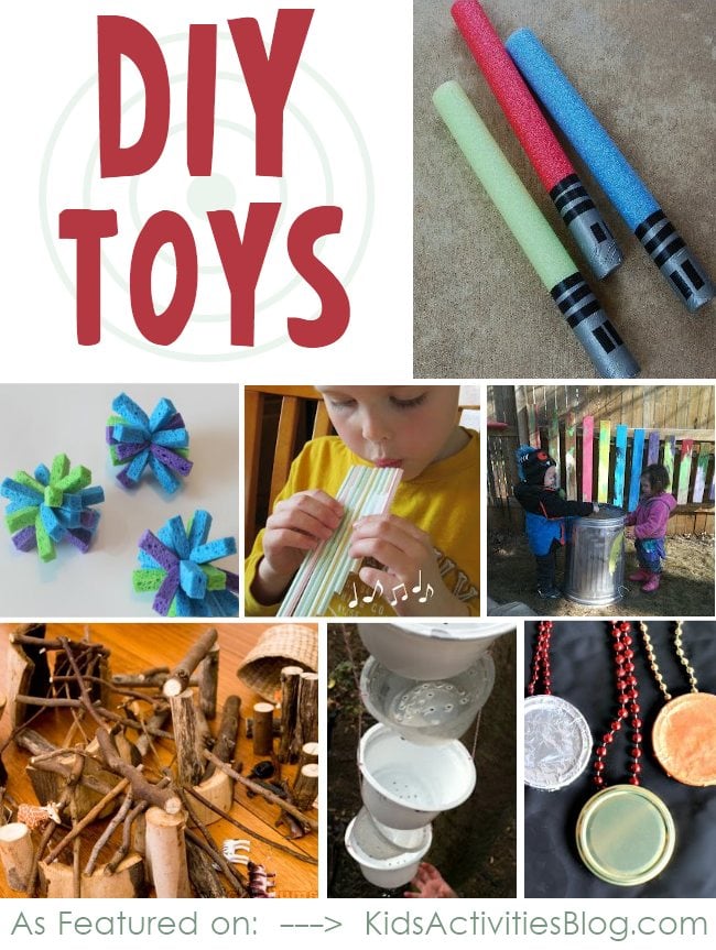 Diy toys from recycled hot sale materials