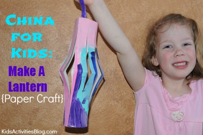 Halloween Paper Lanterns Kid Craft - The Crafting Chicks