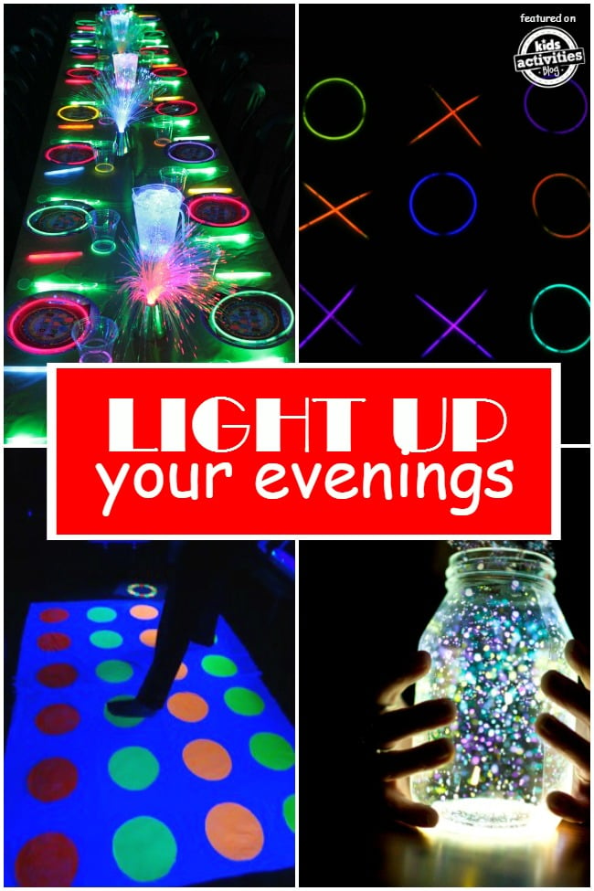 17 Glow in the Dark Games & Activities for Kids Kids Activities Blog