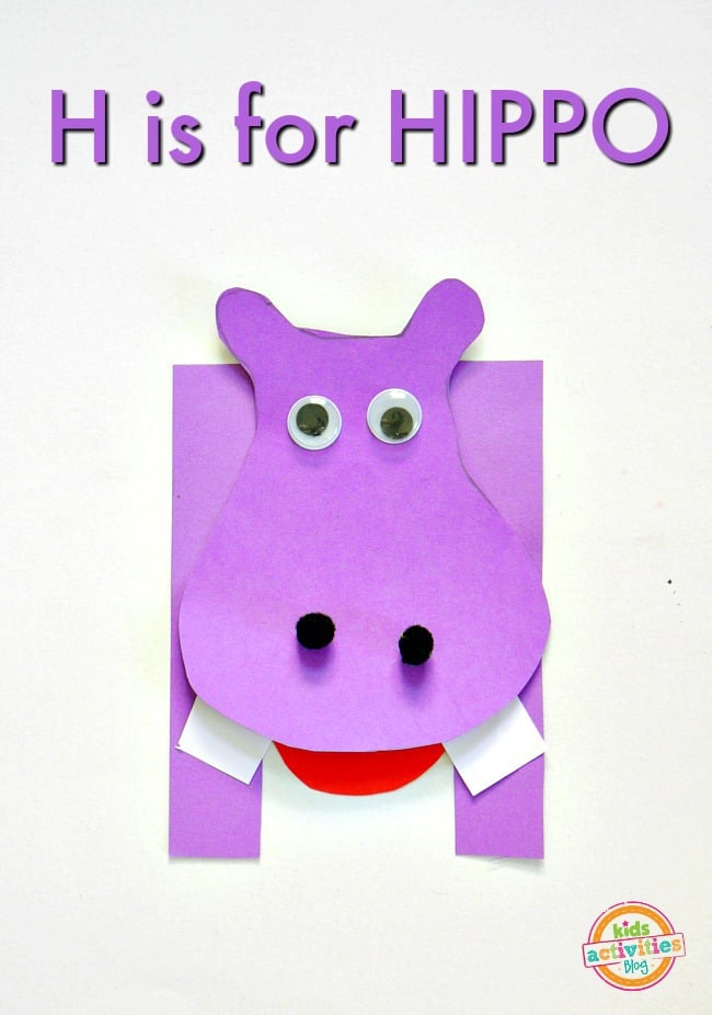 hippo crafts for preschoolers