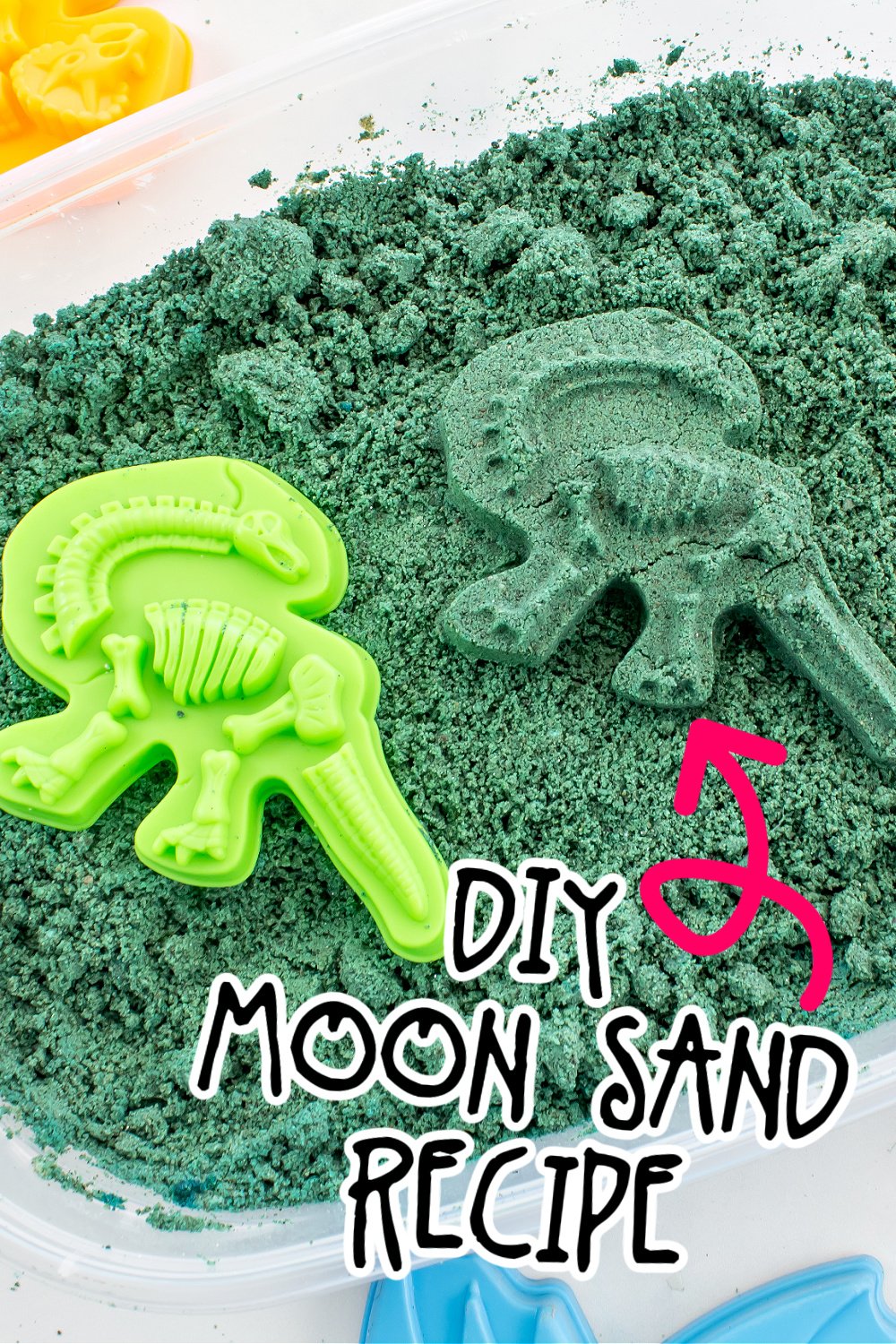 Easy Homemade DIY Moon Sand Recipe • Kids Activities Blog
