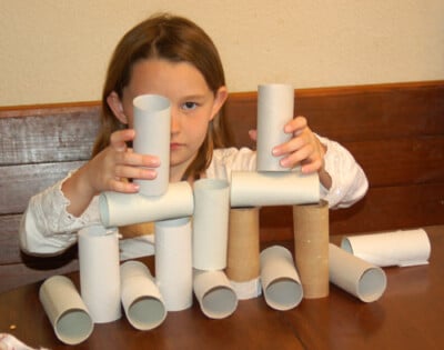 Toilet Paper Roll Architecture Activity Kids Activities Blog
