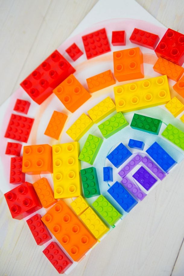 Make a Lego Rainbow Kids Activities Blog