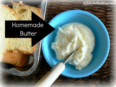 Making Butter With Kids Kids Activities Blog