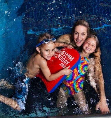 USA Swimming mom and kids