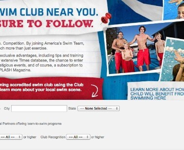 find a swim club near you