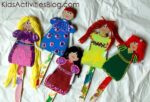 Free Printable Princess Paper Dolls for Royal Fun | Kids Activities Blog