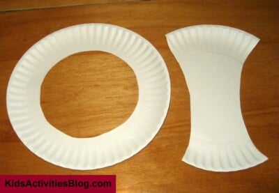 Cute Preschool Paper Plate Apple Core Craft | Kids Activities Blog