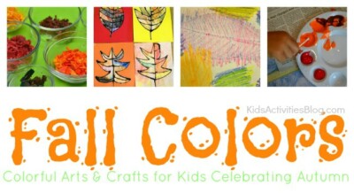 15 {Colorful} Activities Celebrating Fall Colors Kids Activities Blog