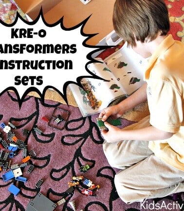 KRE-O Transformers Construction Sets Build vehicles and robots with same set of blocks