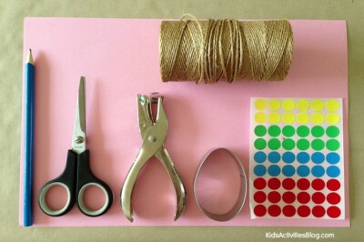 Make an Easy Easter Egg Garland Craft Perfect for Preschool | Kids ...